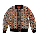Personalized Ethiopia Bomber Jacket Ethiopian Tewahedo Angel Orthodox Black Color