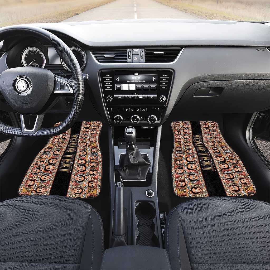 Ethiopia Car Mats Ethiopian Tewahedo Angel Orthodox Black Color
