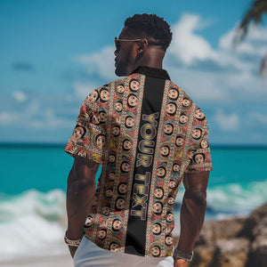Personalized Ethiopia Hawaiian Shirt Ethiopian Tewahedo Angel Orthodox Black Color