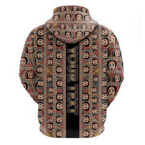 Personalized Ethiopia Hoodie Ethiopian Tewahedo Angel Orthodox Black Color