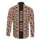 Personalized Ethiopia Long Sleeve Button Shirt Ethiopian Tewahedo Angel Orthodox Black Color