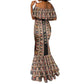 Personalized Ethiopia Mermaid Dress Ethiopian Tewahedo Angel Orthodox Black Color