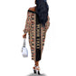 Personalized Ethiopia Off The Shoulder Long Sleeve Dress Ethiopian Tewahedo Angel Orthodox Black Color