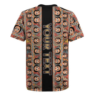 Personalized Ethiopia Rugby Jersey Ethiopian Tewahedo Angel Orthodox Black Color