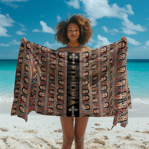 Ethiopia Sarong Ethiopian Tewahedo Angel Orthodox Black Color