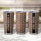 Personalized Ethiopia Tumbler Cup Ethiopian Tewahedo Angel Orthodox Black Color