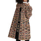 Personalized Ethiopia Wearable Blanket Hoodie Ethiopian Tewahedo Angel Orthodox Black Color