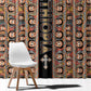Ethiopia Window Curtain Ethiopian Tewahedo Angel Orthodox Black Color