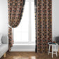 Ethiopia Window Curtain Ethiopian Tewahedo Angel Orthodox Black Color