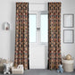 Ethiopia Window Curtain Ethiopian Tewahedo Angel Orthodox Black Color