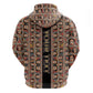 Personalized Ethiopia Zip Hoodie Ethiopian Tewahedo Angel Orthodox Black Color