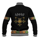 Ethiopia Saba Kemis Habesha Style Baseball Jacket Black Color
