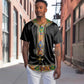 Ethiopia Saba Kemis Habesha Style Baseball Jersey Black Color