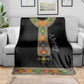 Ethiopia Saba Kemis Habesha Style Blanket Black Color