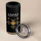 Ethiopia Saba Kemis Habesha Style 4 in 1 Can Cooler Tumbler Black Color