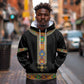 Ethiopia Saba Kemis Habesha Style Hoodie Black Color