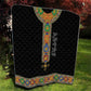 Ethiopia Saba Kemis Habesha Style Quilt Black Color