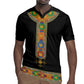 Ethiopia Saba Kemis Habesha Style Rugby Jersey Black Color