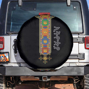 Ethiopia Saba Kemis Habesha Style Spare Tire Cover Black Color
