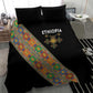Ethiopia Saba Kemis Sash Style Bedding Set Black Color