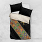 Ethiopia Saba Kemis Sash Style Bedding Set Black Color