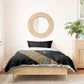 Ethiopia Saba Kemis Sash Style Bedding Set Black Color