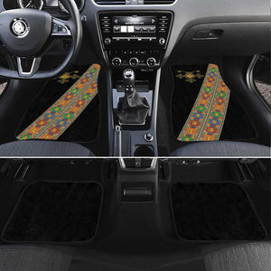 Ethiopia Saba Kemis Sash Style Car Mats Black Color