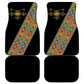 Ethiopia Saba Kemis Sash Style Car Mats Black Color
