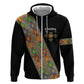 Ethiopia Saba Kemis Sash Style Hoodie Black Color