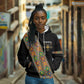 Ethiopia Saba Kemis Sash Style Hoodie Black Color