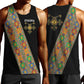 Ethiopia Saba Kemis Sash Style Men Tank Top Black Color