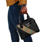 Ethiopia Saba Kemis Sash Style Shoulder Handbag Black Color