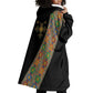 Ethiopia Saba Kemis Sash Style Wearable Blanket Hoodie Black Color