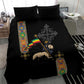 Ethiopia Saba Kemis Bedding Set Lion Of Judah Black Color