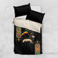 Ethiopia Saba Kemis Bedding Set Lion Of Judah Black Color