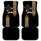 Ethiopia Saba Kemis Car Mats Lion Of Judah Black Color