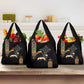 Ethiopia Saba Kemis Grocery Bag Lion Of Judah Black Color
