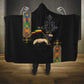 Ethiopia Saba Kemis Hooded Blanket Lion Of Judah Black Color