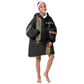 Ethiopia Saba Kemis Kid Wearable Blanket Hoodie Lion Of Judah Black Color