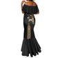 Ethiopia Saba Kemis Mermaid Dress Lion Of Judah Black Color