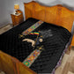 Ethiopia Saba Kemis Quilt Lion Of Judah Black Color