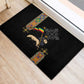 Ethiopia Saba Kemis Rubber Doormat Lion Of Judah Black Color