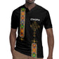 Ethiopia Saba Kemis Rugby Jersey Lion Of Judah Black Color