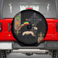 Ethiopia Saba Kemis Spare Tire Cover Lion Of Judah Black Color