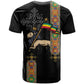 Ethiopia Saba Kemis T shirt Lion Of Judah Black Color