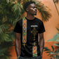 Ethiopia Saba Kemis T shirt Lion Of Judah Black Color