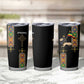 Ethiopia Saba Kemis Tumbler Cup Lion Of Judah Black Color