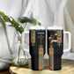 Ethiopia Saba Kemis Tumbler With Handle Lion Of Judah Black Color
