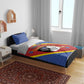 Personalized Happy Swaziland National Flag Day Bedding Set Nguni Shield Flag Style - African Pattern