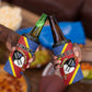 Personalized Happy Swaziland National Flag Day 4 in 1 Can Cooler Tumbler Nguni Shield Flag Style - African Pattern